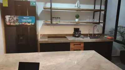 Una cocina o zona de cocina en House near the best restaurants and garden events