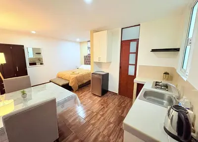 Cama o camas de una habitación en Hospedaje La Gardenia