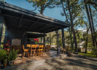 Jardín al aire libre en Casa Tutuli