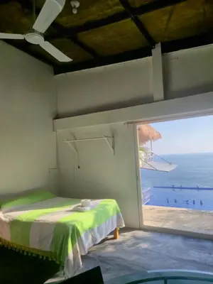 Cama o camas de una habitación en Rubí y Antonella