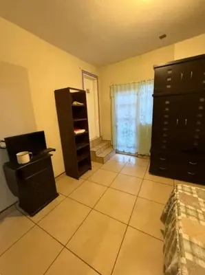Cama o camas de una habitación en Depa del descanso