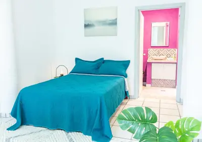 Cama o camas de una habitación en Shanti Home