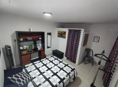 Cama o camas de una habitación en Departamento Cri-Cri acogedor, bonito y ubicado