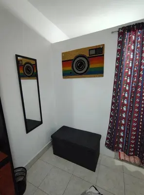 Zona de estar de Departamento Cri-Cri acogedor, bonito y ubicado