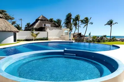 Piscina en o cerca de Escapada familiar, departamento para 8 con Club de Playa incluido