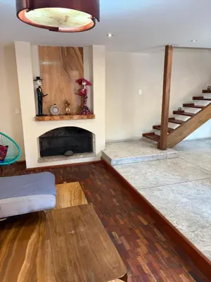 Zona de estar de Casa Coyoacan