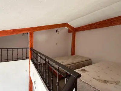 Cama o camas de una habitación en La casa de los abuelos
