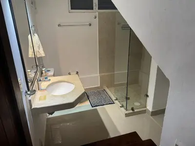 Un baño de Casa Grillo Huatulco