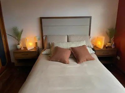 Cama o camas de una habitación en Casa Sosa