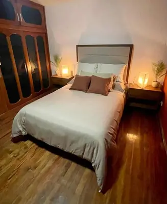 Cama o camas de una habitación en Casa Sosa