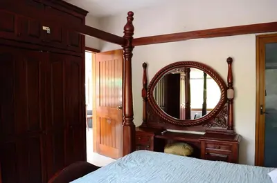 Cama o camas de una habitación en La Palma Yatzil