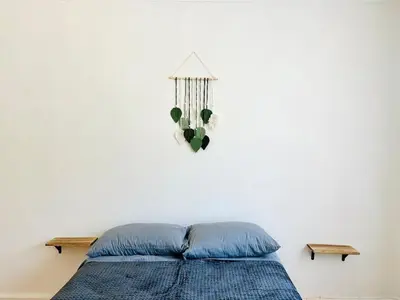 Cama o camas de una habitación en Casa grande con todos los servicios centrica