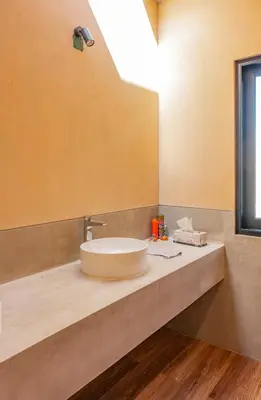 Un baño de Residencial Pacific Palmarito Oaxaca