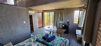 Cama o camas de una habitación en Parcela