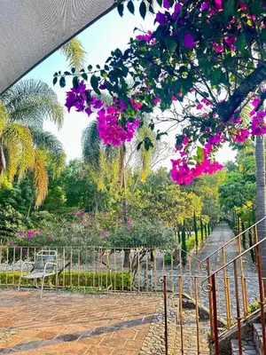 Jardín al aire libre en Gardens, mountains, pool and super comfort