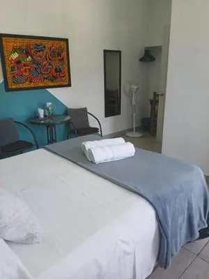 Cama o camas de una habitación en Casa Solares