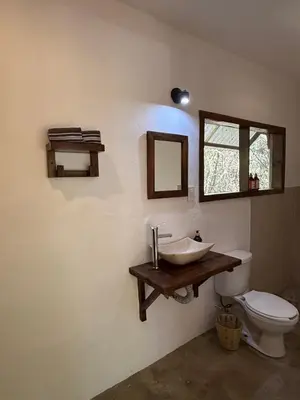 Un baño de La baxada