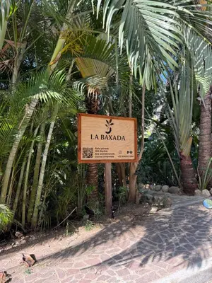 Jardín al aire libre en La baxada