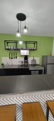 Una cocina o zona de cocina en Reforma 30 D8 El corazon de Xalapa a tus pies