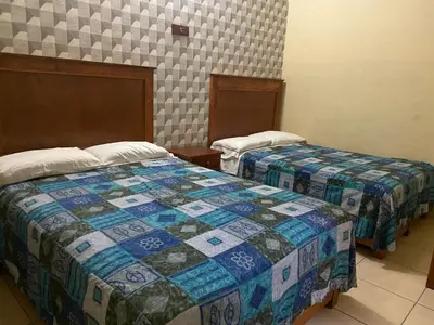 Cama o camas de una habitación en Hotel Jocari
