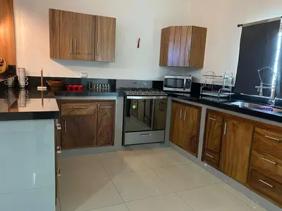 Una cocina o zona de cocina en Casa Chonita