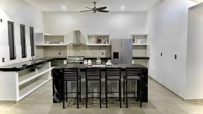 Una cocina o zona de cocina en Casa Solaje
