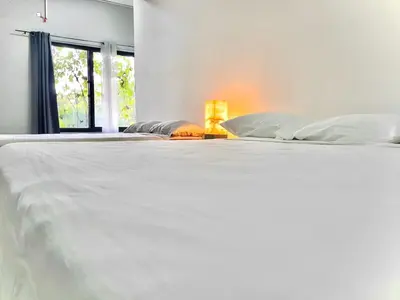 Cama o camas de una habitación en Casa Solaje