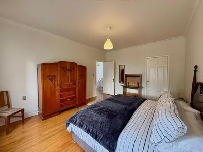 Cama o camas de una habitación en Casa de 5 habitaciones en el Centro de Puebla con Estacionamiento Doble