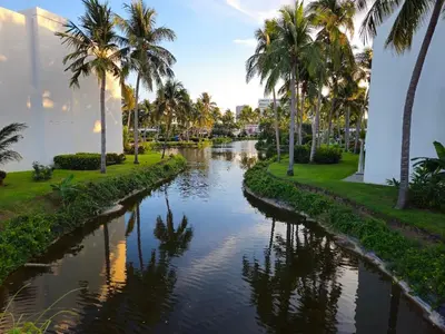 Jardín al aire libre en Mar y Lago 203
