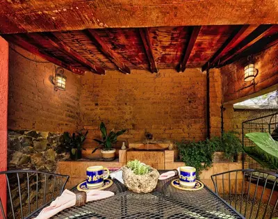 Zona de estar de Casa navacoyan A