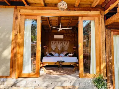 Un patio o zona al aire libre en Suites Costa Madéro - Punta Zicatela