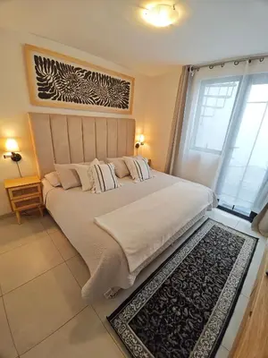 Cama o camas de una habitación en Comfy Habitación en Puebla!