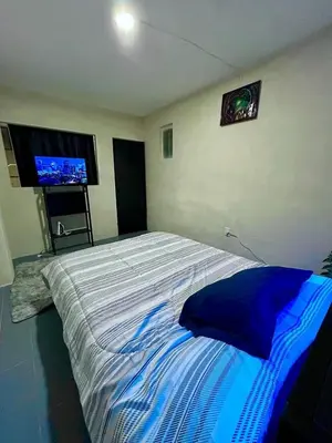 Cama o camas de una habitación en Cómodo departamento en zona céntrica de Puebla