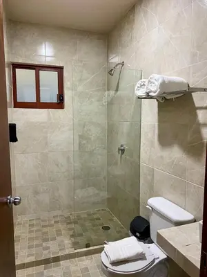 Un baño de Departamento Santa Cruz Mazunte