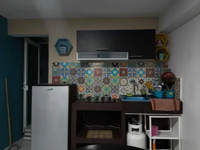 Una cocina o zona de cocina en Rooms Veracruz
