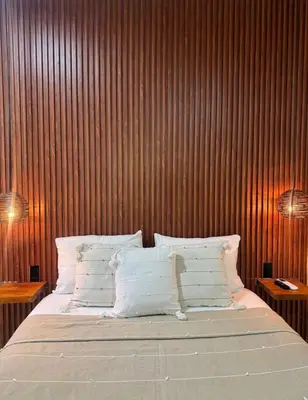 Cama o camas de una habitación en Casa Nawara