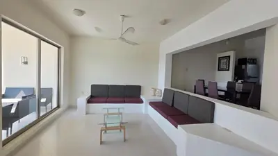 Zona de estar de Casa Chaue