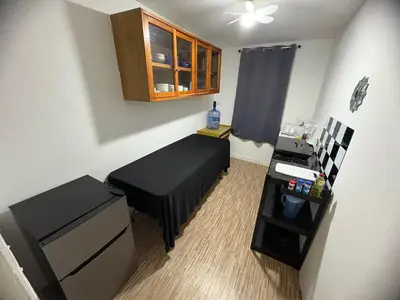 Una cocina o zona de cocina en Departamento céntrico y cómodo La Casona