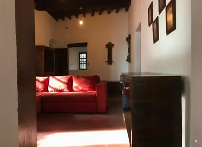 Zona de estar de Casa Centenario