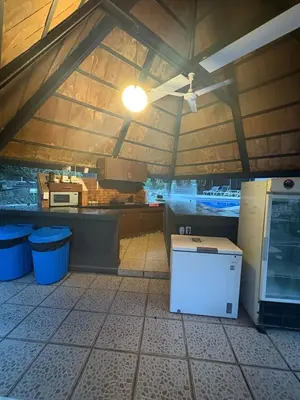 Una cocina o zona de cocina en Villa Willeska en lomas de Cocoyoc, con alberca, jacuzzi y enormes areas verdes