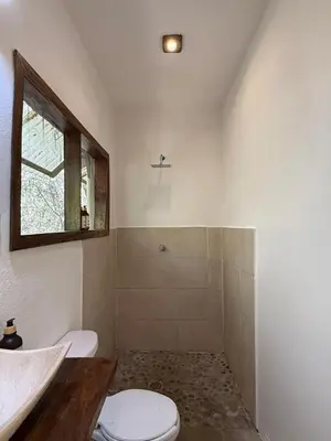 Un baño de La baxada mazunte