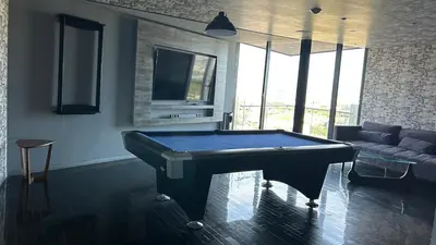Plano de Modern apartment in Angelopolis - 2 bedrooms