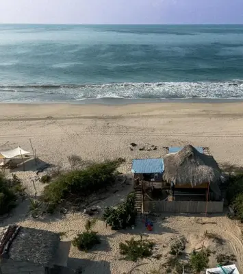 Plano de Seafront Cabin, Peaceful Retreat in Chacahua