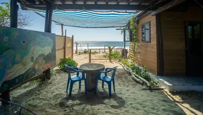 Plano de Seafront Cabin, Peaceful Retreat in Chacahua