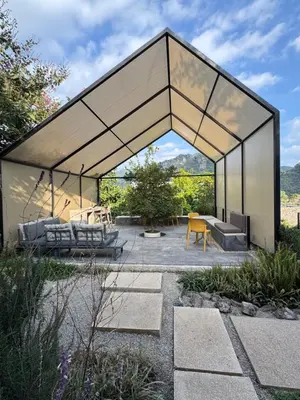 Jardín al aire libre en Loft Casa ODA