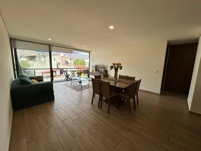 Zona de estar de Depto San Felipe Oaxaca