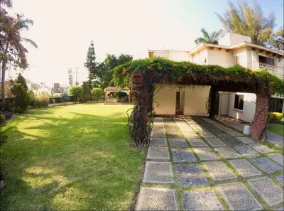 Jardín al aire libre en Casa Grande Lomas de Cocoyoc