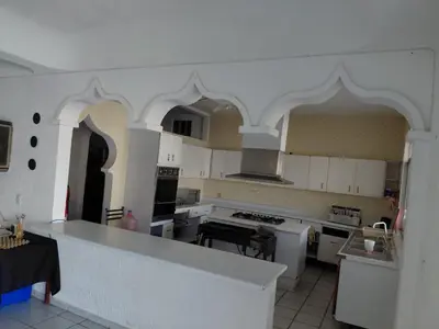 Una cocina o zona de cocina en Marina Palace Tequesquitengo