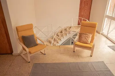 Zona de estar de Hostal Kahlo - El sol y el viento- 4 personas