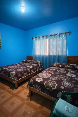 Cama o camas de una habitación en Hospedaje Rayo De Sol
